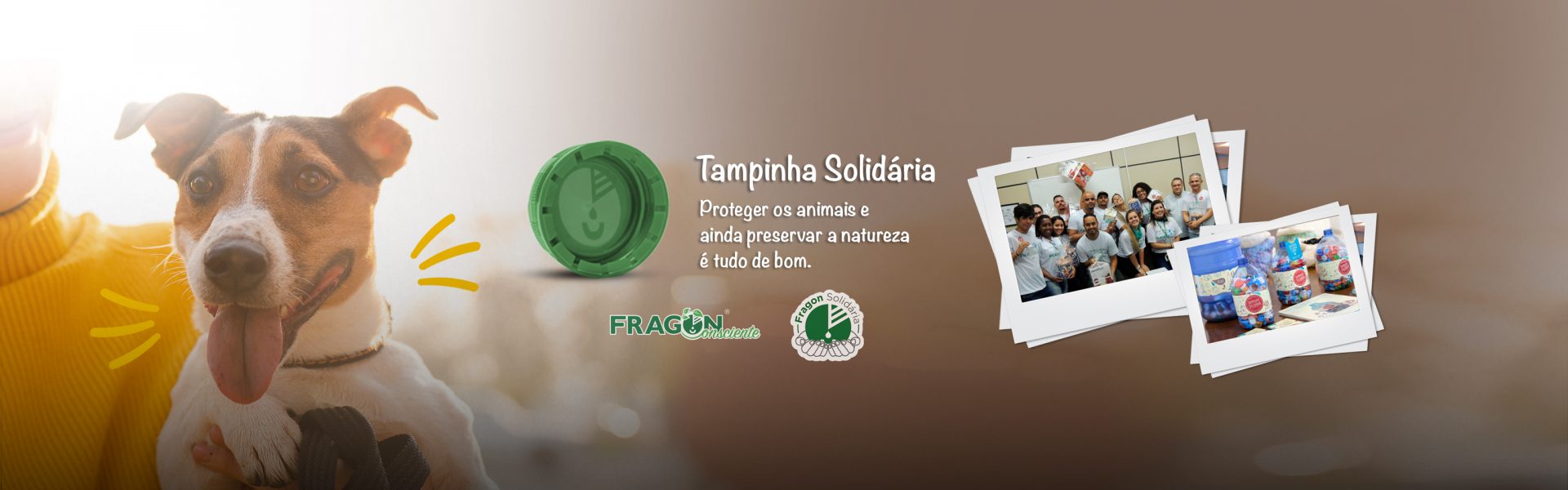 Projeto Tampinha Solidaria.